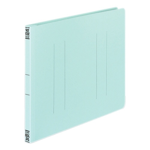 コクヨ フラットファイル(間伐材使用) A4ヨコ 150枚収容 背幅18mm 青 フ-VK15B 10冊/セット（ご注文単位1セット）【直送品】