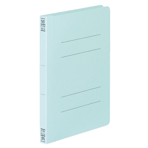 コクヨ フラットファイルV(樹脂製とじ具) A5タテ 150枚収容 背幅18mm 青 フ-V12B 10冊/袋(ご注文単位1袋)【直送品】