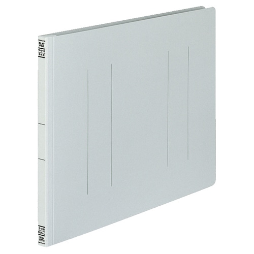 コクヨ フラットファイルV(樹脂製とじ具) B4ヨコ 150枚収容 背幅18mm グレー フ-V19M 10冊/袋(ご注文単位1袋)【直送品】