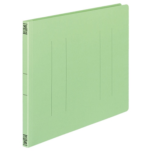 コクヨ フラットファイルV(樹脂製とじ具) B4ヨコ 150枚収容 背幅18mm 緑 フ-V19G 10冊/袋（ご注文単位1袋）【直送品】