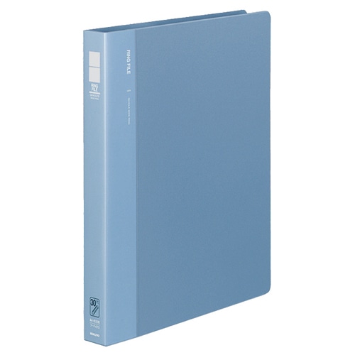 コクヨ リングファイル 発泡PP表紙 A4タテ 30穴 背幅33mm 青 フ-F470B 1冊(ご注文単位1冊)【直送品】