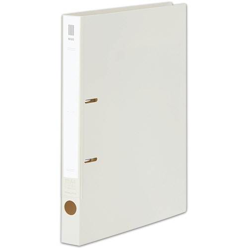 コクヨ リングファイル(NEOS) A4タテ 2穴 220枚収容 リング内径26mm 背幅33mm オフホワイト フ-NE430NW 1冊（ご注文単位1冊）【直送品】