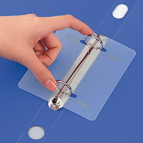 コクヨ リングファイル(スリムスタイル) B4ヨコ 2穴 220枚収容 リング内径26mm 背幅33mm 青 フ-URF439NB 1冊(ご注文単位1冊)【直送品】