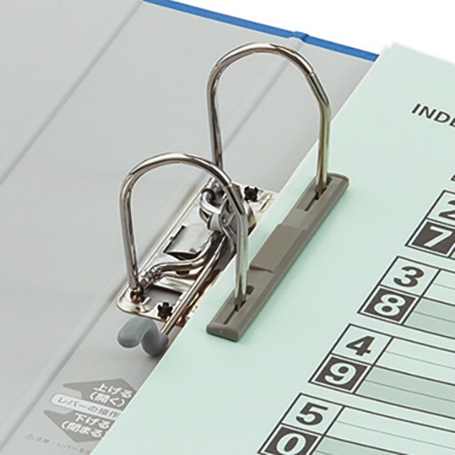 コクヨ レバッチファイル A4タテ 2穴 680枚収容 68mmとじ 背幅93mm 黄 フ-AL200Y 1冊(ご注文単位1冊)【直送品】