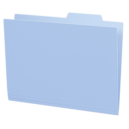コクヨ 個別フォルダー(カラー・PP製) A4 青 A4-IFH-B 5冊/袋(ご注文単位1袋)【直送品】