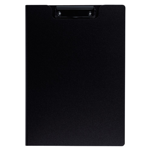 セキセイ クリップファイル 発泡美人 A4-E(短辺とじ) ブラック FB-2016BK 1枚（ご注文単位1枚）【直送品】