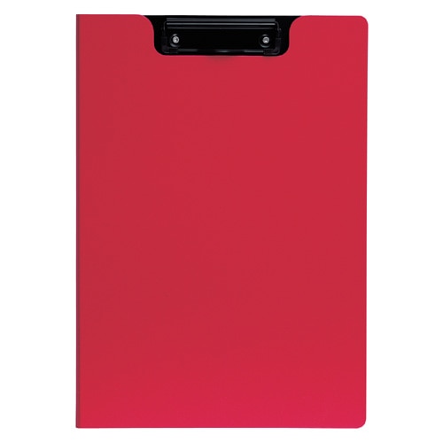 セキセイ クリップファイル 発泡美人 A4-E(短辺とじ) レッド FB-2016R 1枚（ご注文単位1枚）【直送品】