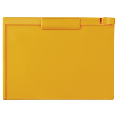 セキセイ クリップボード A4ヨコ イエロー SSS-3057P-Y 1枚（ご注文単位1枚）【直送品】