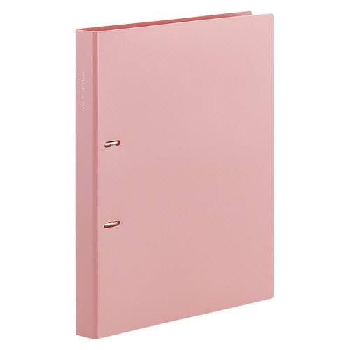 セキセイ セパル ロックリングファイル A4タテ 2穴 150枚収容 20mmとじ 背幅32mm ペールピンク SEL-2835-27 1冊(ご注文単位1冊)【直送品】