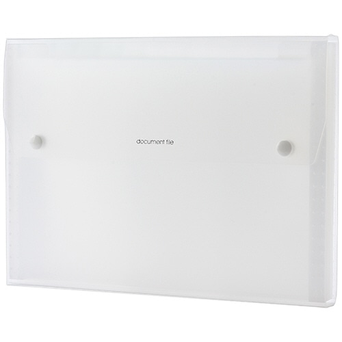 セキセイ ドキュメントファイル A4 13ポケット ホワイト SSS-1212-W 1冊（ご注文単位1冊）【直送品】
