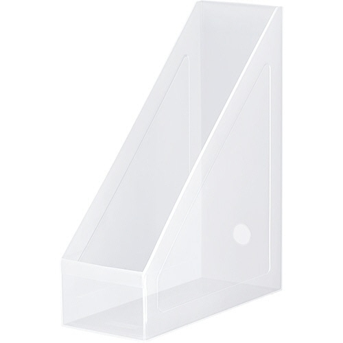 セキセイ ボックスファイル A4タテ 背幅105mm クリア SSS-1677-90 1個（ご注文単位1個）【直送品】