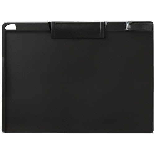 ソニック マグネット付クリップボード 抗菌タイプ A4ヨコ ブラック CB-5269-D 5枚/セット（ご注文単位1セット）【直送品】