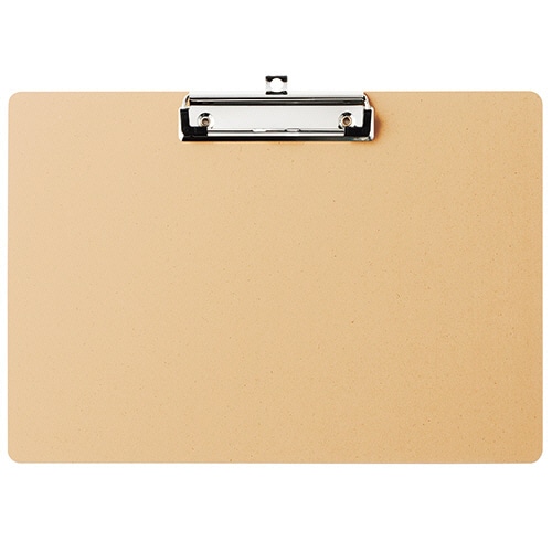 デリ MDFクリップボード コーティングタイプ A4ヨコ MDF-A4YC 1枚（ご注文単位1枚）【直送品】