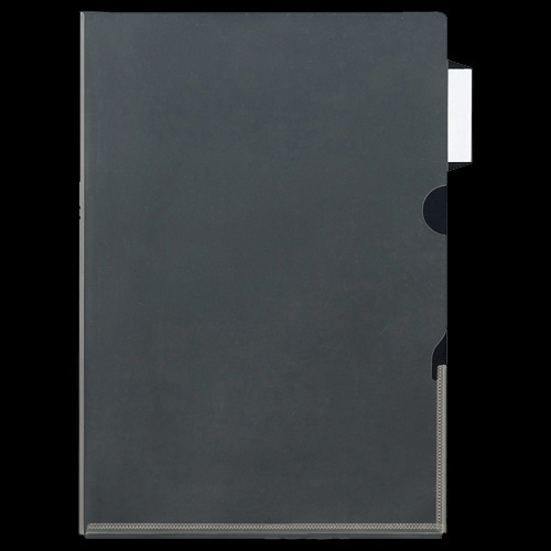 ニックス インデックス付クリアホルダー A4 サイドインデックスマチ付 MS-ICH-MA4 10枚/袋(ご注文単位1袋)【直送品】