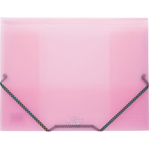 ビュートン フラットホルダー A4 50枚収容 背幅5-32mm ピンク NFH-A4-CP 1冊（ご注文単位1冊）【直送品】