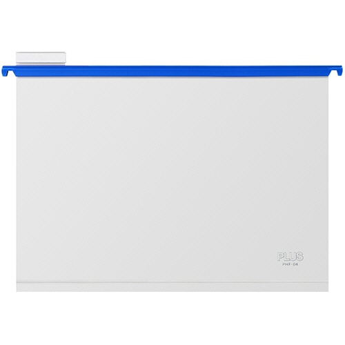 プラス P.P.ハンガーフォルダー B4 ブルー PHF-B4 10冊/セット（ご注文単位1セット）【直送品】