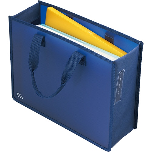 リヒトラブ soeru ストレージバッグ A4ヨコ フロストクリヤー A-8800-1 1個（ご注文単位1個）【直送品】