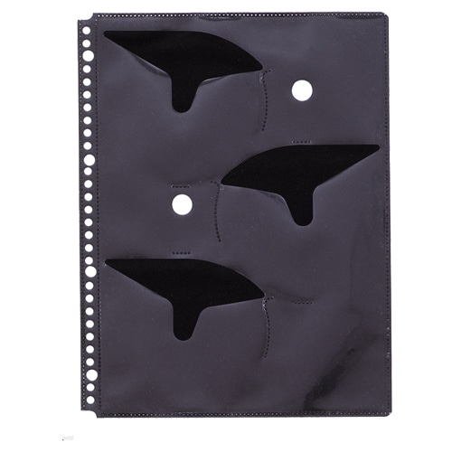 リヒトラブ リクエスト CDポケット(両面タイプ) A4タテ 2・4・30穴 6ポケット G49130 5枚/袋(ご注文単位1袋)【直送品】