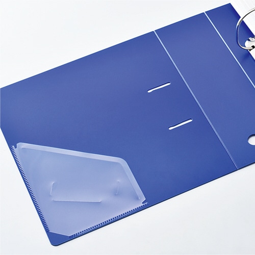 リヒトラブ リクエスト D型リングファイル A4タテ 2穴 450枚収容 45mmとじ 背幅56mm 黒 G2240-24 1冊（ご注文単位1冊）【直送品】