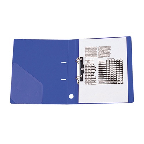 リヒトラブ リクエスト D型リングファイル A4タテ 2穴 450枚収容 45mmとじ 背幅56mm 黒 G2240-24 1冊（ご注文単位1冊）【直送品】