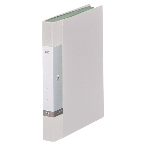 リヒトラブ リクエスト クリヤーブック A4タテ 40ポケット 背幅32mm 白 G3202-0 1冊（ご注文単位1冊）【直送品】