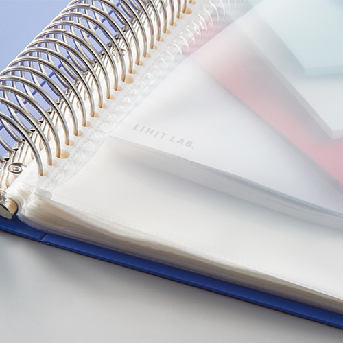 リヒトラブ リクエスト クリヤーブック(ポケット交換タイプ) A4タテ 30穴 55+1ポケット付属 背幅65mm 黄緑 G3808-6 1冊(ご注文単位1冊)【直送品】