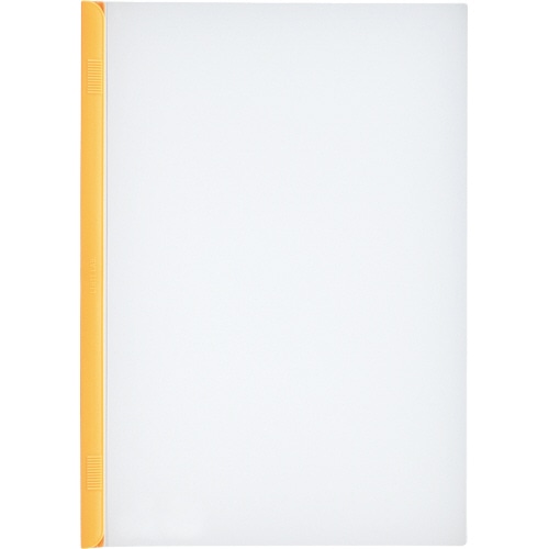 リヒトラブ リクエスト スライドバーファイル A4タテ 20枚収容 黄 G1720-5 10冊/袋（ご注文単位1袋）【直送品】