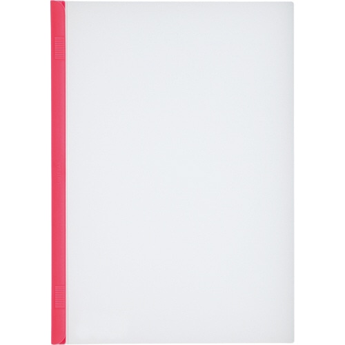 リヒトラブ リクエスト スライドバーファイル A4タテ 20枚収容 赤 G1720-3 10冊/袋（ご注文単位1袋）【直送品】