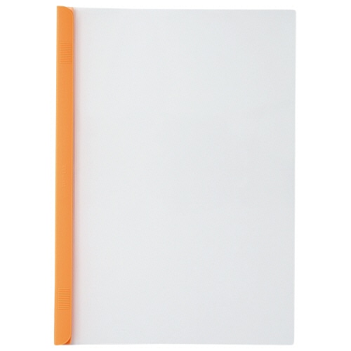 リヒトラブ リクエスト スライドバーファイル 厚とじタイプ A4タテ 50枚収容 黄 G1730-5 10冊/袋（ご注文単位1袋）【直送品】