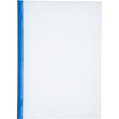 リヒトラブ リクエスト スライドバーファイル 厚とじタイプ A4タテ 50枚収容 青 G1730-8 10冊/袋（ご注文単位1袋）【直送品】