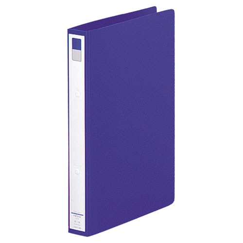 リヒトラブ リングファイル(カドロック&ツイストリング) A4タテ 2穴 200枚収容 リング内径25mm 背幅36mm 青 F-877U-8 10冊/セット(ご注文単位1セット)【直送品】