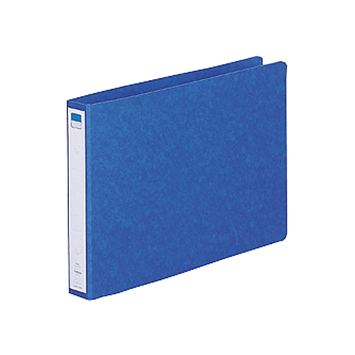 リヒトラブ リングファイル(ツイストリング) A4ヨコ 2穴 200枚収容 リング内径25mm 背幅35mm 藍 F-833UN-5 1冊（ご注文単位1冊）【直送品】