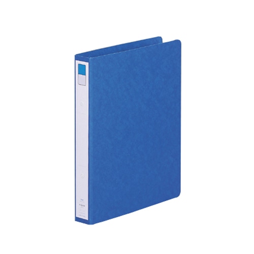リヒトラブ リングファイル(ツイストリング) B5タテ 2穴 200枚収容 リング内径25mm 背幅35mm 藍 F-802UN-5 1冊（ご注文単位1冊）【直送品】
