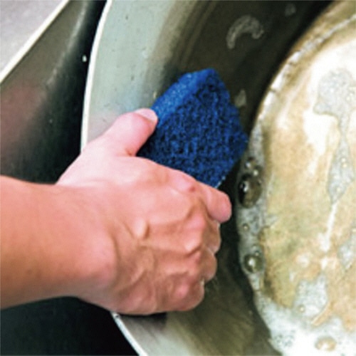 3M スコッチ・ブライト がんこたわし 異物混入対策用 60×125mm GANKO BLU S 1個(ご注文単位1個)【直送品】