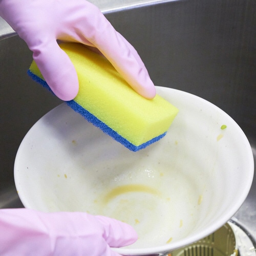 3M スコッチ・ブライト 多用途スポンジ 異物混入対策用 No.3030 キイロ 3030 YEL 10個/セット(ご注文単位1セット)【直送品】