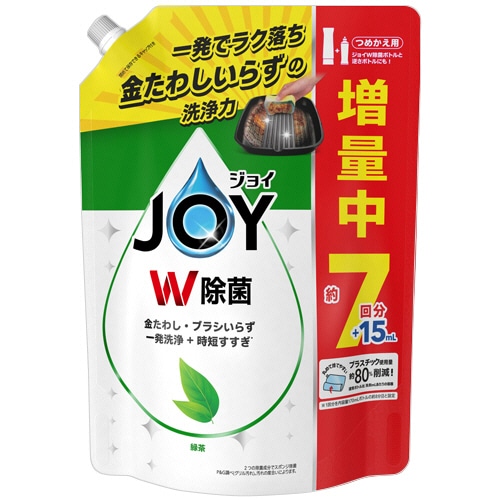 P&G ジョイ W除菌 コンパクト 緑茶 つめかえ用 超特大 910ml 1個（ご注文単位1個）【直送品】