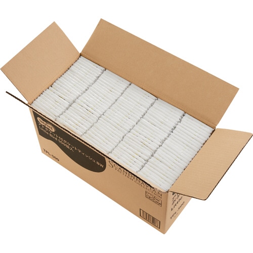 TANOSEE アドポケット付 ポケットティッシュ Little Bird 8組 500個/箱(ご注文単位1箱)【直送品】