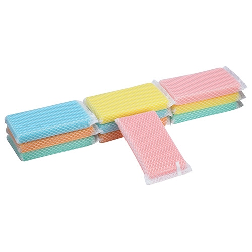 TANOSEE キッチンスポンジ ネット 50個/箱(ご注文単位1箱)【直送品】