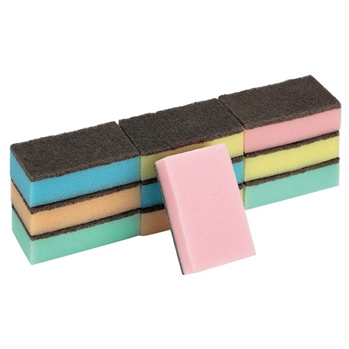 TANOSEE キッチンスポンジ ハード 50個/箱(ご注文単位1箱)【直送品】