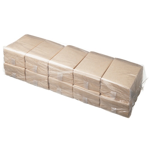 TANOSEE ペーパーナプキン 6つ折未晒 1000枚 10袋/箱(ご注文単位1箱)【直送品】