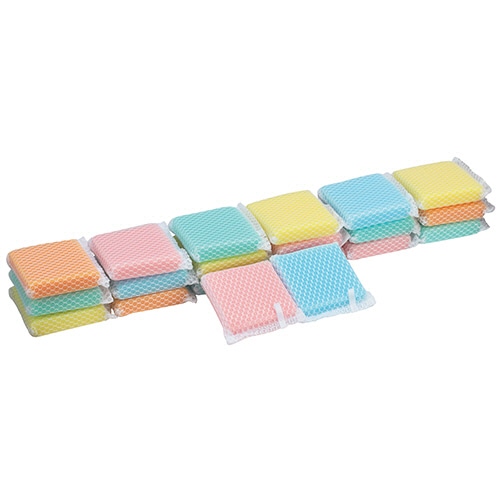 TANOSEE ミニキッチンスポンジ ネット 20個/袋(ご注文単位1袋)【直送品】