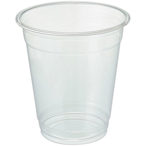 TANOSEE リサイクルPETカップ 96mm口径 420ml 50個/袋(ご注文単位1袋)【直送品】