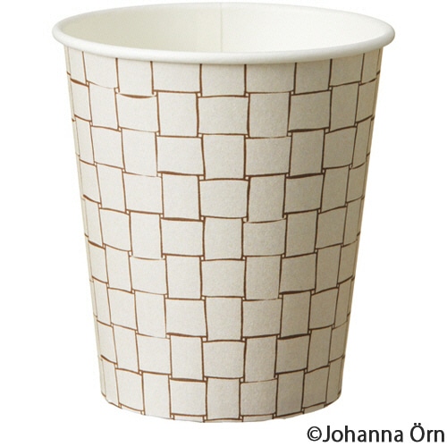 TANOSEE 紙コップ Basket(バスケット) 205ml(7オンス) 80個/袋(ご注文単位1袋)【直送品】