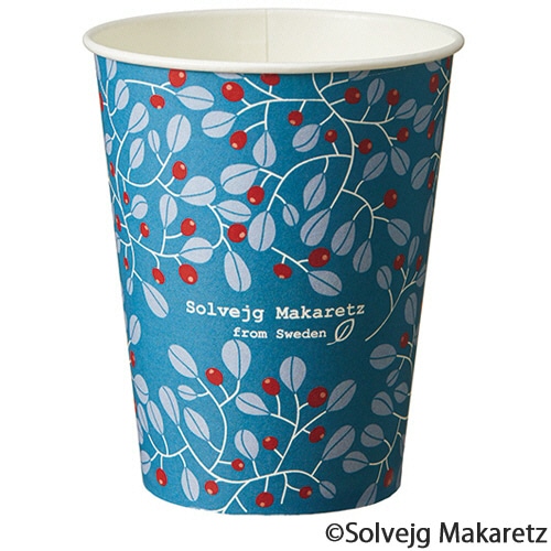 TANOSEE 紙コップ Berry(ベリー) 275ml(9オンス) 100個/袋(ご注文単位1袋)【直送品】