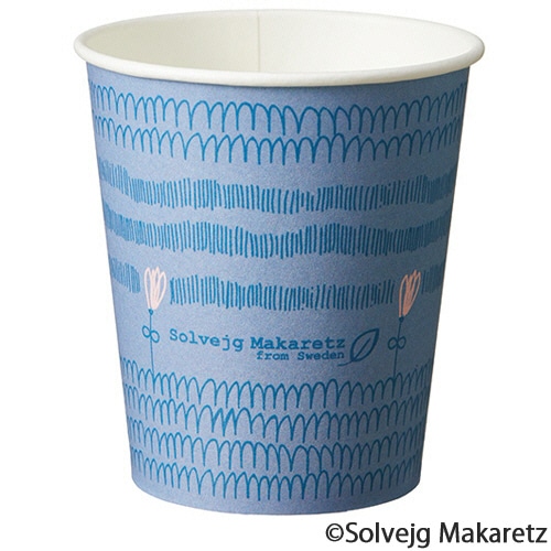 TANOSEE 紙コップ Wind(ウインド) 205ml(7オンス) 80個 5袋/箱(ご注文単位1箱)【直送品】