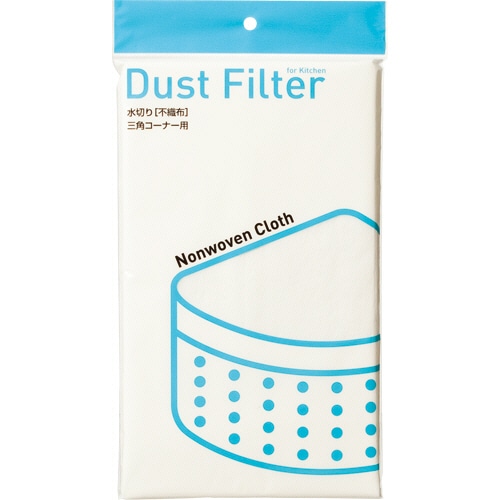 TANOSEE 水切りネット 不織布タイプ 三角コーナー用 35枚 80袋/箱(ご注文単位1箱)【直送品】
