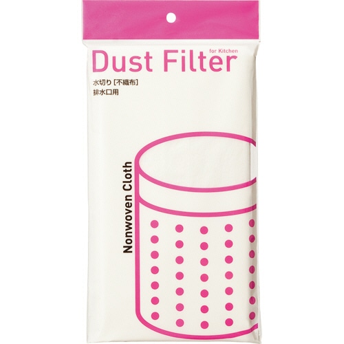 TANOSEE 水切りネット 不織布タイプ 排水口用 50枚 80袋/箱(ご注文単位1箱)【直送品】