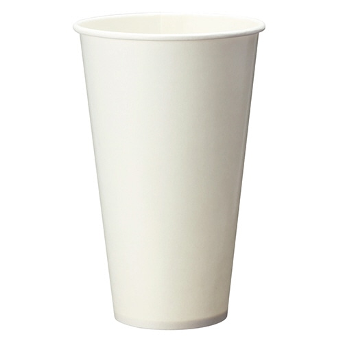 TANOSEE 両面ラミネート加工ペーパーカップ 420ml(14オンス) 50個/袋(ご注文単位1袋)【直送品】