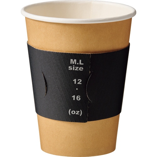 アートナップ カップスリーブ 黒 50枚/袋（ご注文単位1袋）【直送品】