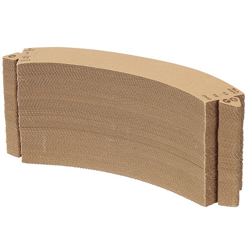 アートナップ カップスリーブ 茶 100枚/袋(ご注文単位1袋)【直送品】